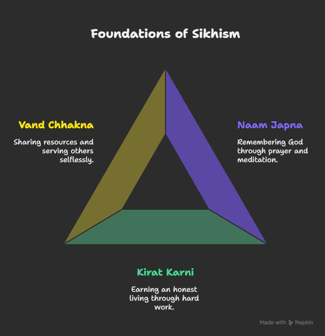 Three Golden Rules of Guru Nanak KEdu